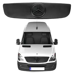 Зимова накладка на решітку радіатора Merсedes Sprinter 2006-2016 Мат (AutoElement)