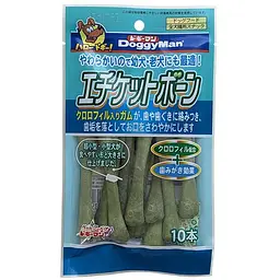 Ласощі для собак DoggyMan Green Dental Bone кістка для чищення зубів жувальне 10 шт. в упаковці