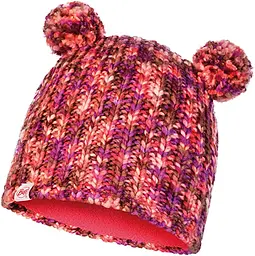 Шапка дитяча Buff Knitted & Fleece Hat Lera Фіолетовий-Рожевий