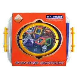 Конструктор Магнікон 48 деталей (МК-48) - мініатюра 2