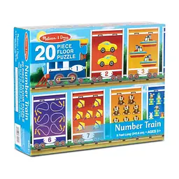 Пазл Melissa&Doug Мега "Номери вагонів", 20 елементів (MD31000) - мініатюра 4