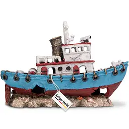 Декорація корабель Kruger Meier Shipwreck 28x9x18 см (301220) - мініатюра 3