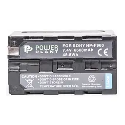 Акумулятор до фото/відео PowerPlant Sony LED NP-F960 6600mAh (DV00DV1367) - мініатюра 2