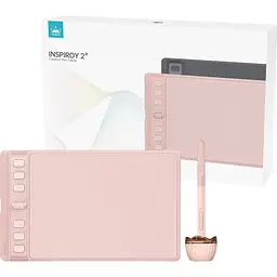 Графічний планшет Huion Inspiroy 2 S H641P Pink [157362] - мініатюра 6