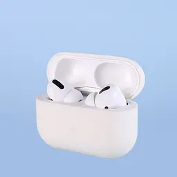Чохол силіконовий 6 в 1 DS Case для Apple AirPods Pro White (3435132352) - мініатюра 3