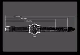 Наручний годинник чоловічий Skmei 9058 Black Man Stainless Steel, 9058SBK-B (18411) - мініатюра 6