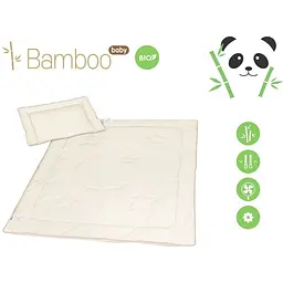 Набір дитячий Sonex Bamboo Baby: ковдра 110х140 см + подушка 40х55 см (SO102145) - мініатюра 6