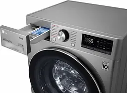 Пральна машина LG з фронтальним завантаженням F2V9HS9T, 7кг, 1200, A+++-20%, Пар, глибина 45см, Дисплей, Інвертор, Сріблястий (F2V9HS9T) - мініатюра 13