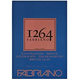 Склейка для рисунку Fabriano Bristol 1264 А3 200г/м2 50л