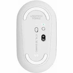 Миша комп'ютерна Logitech Pebble M350 Hello Kitty White (910-006031) - мініатюра 3