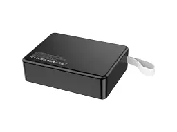 Зовнішній акумулятор (павербанк) Hoco J94 Overlord 75000mAh 22.5W Black - мініатюра 2