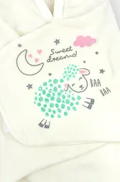 Флісовий спальник з капюшоном з бавовняною підкладкою Sheep - мініатюра 3