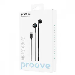 Дротові навушники Proove Scape C3 (Type-C) - мініатюра 2