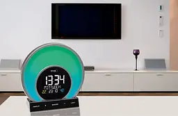 Будильник світловий з різнокольоровою підсвіткою TFA Soluna 60202601 - мініатюра 8