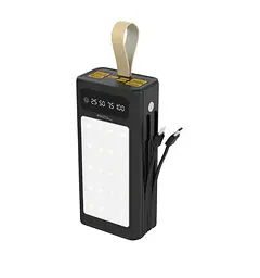 Повербанк Powerbank ACL PW85 30000mAh, LIGHTER, Type-C + Lighting, Black - мініатюра 1