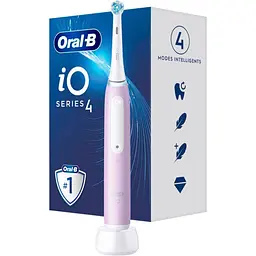 Електрична зубна щітка Oral-B iO Series 4 Pink [77975] - мініатюра 2