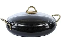 Набір посуду O.M.S. Collection 3040 Black 9 предметів - мініатюра 4