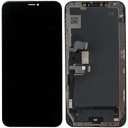 Дисплей iPhone XS Max, чорний, OLED, OEM Hard, GX