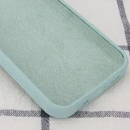 Чохол Silicone Case Full Protective (AA) NO LOGO для Apple iPhone XR (6.1) Бірюзовий / Turquoise - мініатюра 3
