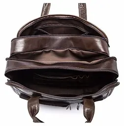 Чоловіча шкіряна сумка Vintage 38х27,5х4,5 см sum0012562 - мініатюра 6
