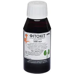 Розчин BioTestLab Фітокіт для лікування нирок собак і котів 100 мл - мініатюра 2
