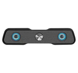 Акустична система саундбар Defender Z1 6Вт USB з підсвічуванням (Чорний)