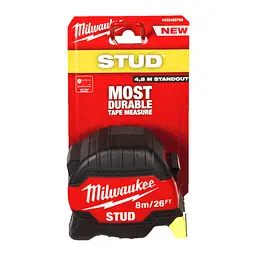 Рулетка STUD MILWAUKEE (Gen 3), 8м/26фт (33мм) - мініатюра 3
