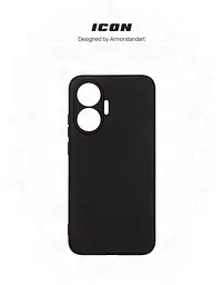 Чехол ArmorStandart ICON для Xiaomi Poco F7 Camera cover Black (ARM80365) - мініатюра 3