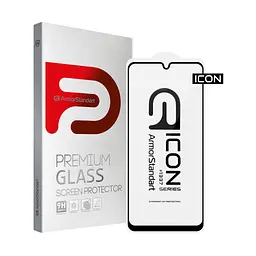 Скло захисне Armorstandart Icon Samsung A22 4G Black (ARM59305)