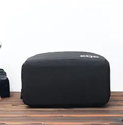 Сумка для фотоапарата Canon EOS протиударна Чорний з червоним з дощовиком (IBF030BRD) - мініатюра 5