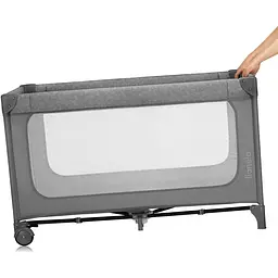 Манеж-ліжко Lionelo Jasmin Easy Fold Grey Stone (LO-JASMIN EASY FOLD GREY STONE) - мініатюра 3
