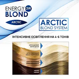 Освітлювач для волосся Acme Color Energy Blond Arctic, 112,5 г - мініатюра 6