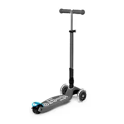 Самокат Micro Maxi Deluxe LED вулканічний сірий (MMD094) - мініатюра 4