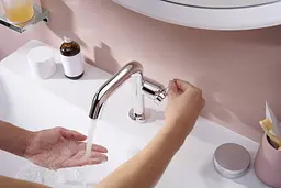 Змішувач для умивальника Hansgrohe Tecturis S CoolStart EcoSmart+ з д/к push-open chrome 73320000 - мініатюра 4