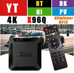 Медіаплеєр X96Q Android 10 TV Box (2GB RAM + 16 GB ROM, 4K UHD, Wi-Fi) - мініатюра 8