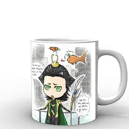 Кухоль GeekLand Локі Loki Локі комікс LK.02.014 330 мл білий - мініатюра 3