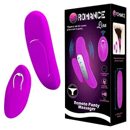 Кліторальний стимулятор Romance Lisa Remote Panty Massager Purple