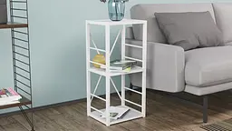 Етажерка 3/34 Ferrum-decor Серії Коннект 73x34x28 білий ДСП Білий 16мм (FRD-104295) - мініатюра 3