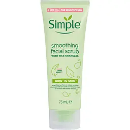 Вирівнюючий скраб для обличчя Simple Smoothing Facial Scrub, 75 мл