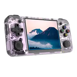 Ігрова консоль Anbernic RG35XX H + 10000 Ігор 64 ГБ Purple Transparent - мініатюра 2