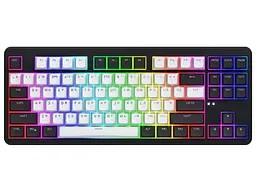 Механічна ігрова клавіатура HATOR HTK-850UA Wireless Black-White Rockfall 3 TKL Mecha Orange, QMK/VIA