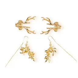 Затискачі для сосків LOCKINK SEVANDA Stag Adjustable Nipple Clamps, золотисті, зі знімними підвісками - мініатюра 4