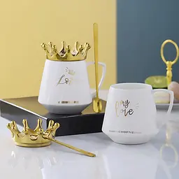 Кухоль з кришкою Love 6820 350 мл - мініатюра 4