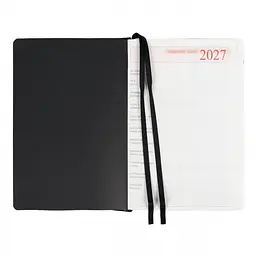 Щоденник діловий Leo Planner 2027 City А5 твердий 368 сторінок чорний (252754) - мініатюра 6