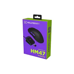 Мишка Hator Hellyberry HM47 Wireless Black/Violet (HM47_black_violet) - мініатюра 10