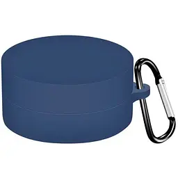 Чохол-накладка DK Silicone Candy Friendly з карабіном для Nothing CMF Buds Pro (dark blue)