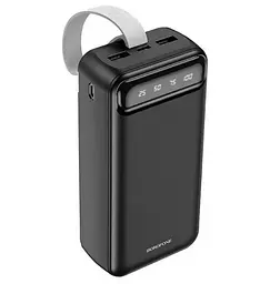 Універсальна мобільна батарея Borofone BJ14B 30000 mAh (Black) - мініатюра 2