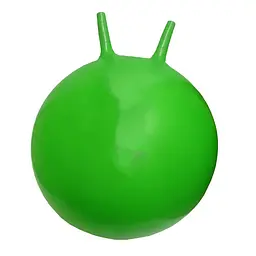 М'яч для фітнесу (фітбол) Bambi BT-PB-0178(Green) з ріжками 55 см