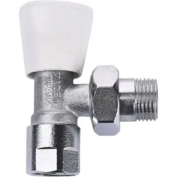 Кран радіаторний кутовий Arco 1/2″ з ущільнювачем вентiльний 503605