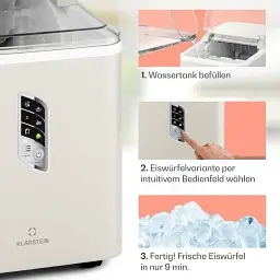 Льодогенератор Klarstein Albaron Bullet Ice (10040345) - мініатюра 2